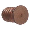 Picture of 1/4-20 x 3/8" L Copper Flashed Steel CD-Type Weld Stud
