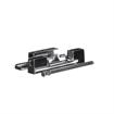 Picture of 7/8" Offset 3-3/4" L Chrome Plated Die Cast Slim-Line Standard Duty Edgemount Hinge