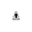 Picture of 6-3/4" L Chrome Plated Die Cast Adjustable Surface Mount Latch For Flush To 3/8" Offset
