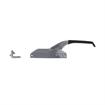 Picture of 10-1/4" L Chrome Plated Die Cast Mechanical Edgemount Oven Latch With Insulated Offset Handle