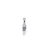 Picture of 10-1/4" L Chrome Plated Die Cast Mechanical Edgemount Oven Latch With Insulated Offset Handle