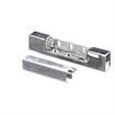 Picture of 7/8" Offset 5" L Chrome Plated Die Cast Standard Duty Non-Rise Adjustable Edgemount Hinge