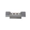 Picture of 1-1/8" Offset 5" L Chrome Plated Die Cast Standard Duty Non-Rise Adjustable Edgemount Hinge