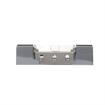 Picture of 1-1/8" Offset 5" L Chrome Plated Die Cast Standard Duty Non-Rise Adjustable Edgemount Hinge