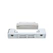Picture of 1-1/8" Offset 5" L Chrome Plated Die Cast High Temperature Non-Rise Adjustable Edgemount Oven Hinge With Aluminum Adjusting Plate