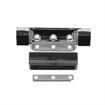 Picture of 1-1/8" Offset 5-1/2" L Chrome Plated Die Cast Non-Rise Adjustable Edgemount Hinge
