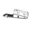 Picture of Chrome Plated Steel Right Hand Horizontal Cartridge Bracket With Vertical Mounting Holes