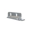 Picture of Chrome Plated Steel Left Hand Horizontal Cartridge Bracket With Vertical Mounting Holes