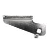 Picture of Chrome Plated Steel Left Hand Horizontal Cartridge Bracket With Horizontal Mounting Holes