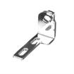 Picture of Chrome Plated Steel Left Hand Vertical Cartridge Bracket With Vertical Mounting Holes