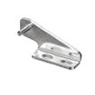 Picture of Chrome Plated Steel Right Hand Horizontal Pivot Bracket With Horizontal Mounting Holes