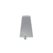 Picture of Brushed Aluminum Single Face Pedestal Outlet Box