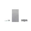 Picture of Brushed Aluminum Single Face Pedestal Outlet Box
