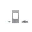 Picture of Brushed Aluminum Double Faced Pedestal Outlet Box