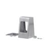 Picture of Brushed Aluminum Double Faced Pedestal Outlet Box