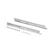 Picture of 20" L Zinc Plated Steel 100 lbs Capacity Full Extension Drawer Slide with Bearings