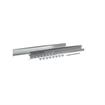 Picture of 22" L Zinc Plated Steel 100 lbs Capacity Full Extension Drawer Slide with Bearings