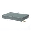 Picture of Grey Powder Coated Steel  Currency Tray and Cover