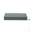 Picture of Grey Powder Coated Steel  Currency Tray and Cover