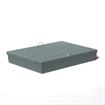 Picture of Grey Powder Coated Steel  Currency Tray and Cover