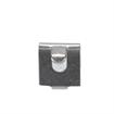 Picture of 3/4" W Stainless Steel Snap-In Shelf Support Clip With 1/2" H Tab For Heavy Duty Square Pilaster