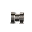 Picture of Nickel Plated Brass Keyhole Support For Use With 1/8" OD x 1/2" L Pop Rivet