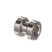 Picture of Nickel Plated Brass Keyhole Support For Use With 1/8" OD x 1/2" L Pop Rivet