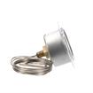 Picture of 2" Dial Stainless Steel Flush Front Recessed Mount Refrigerator/Freezer Thermometer