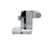 Picture of -1/8" To 3/8" Polished Chrome Adustable Strike For W19 Series Walk-In Cooler Door Safety Latch