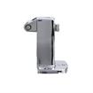 Picture of 3/4" To 1-5/8" Polished Chrome Adustable Strike For W19 Series Walk-In Cooler Door Safety Latch