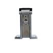 Picture of 1-5/8" To 2-1/2" Polished Chrome Adustable Strike For W19 Series Walk-In Cooler Door Safety Latch