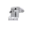 Picture of -1/8" To 3/8" Polished Chrome Adustable Strike For W38 Series Walk-In Cooler Door Safety Latch