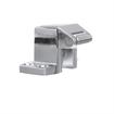 Picture of -1/8" To 3/8" Polished Chrome Adustable Strike For W38 Series Walk-In Cooler Door Safety Latch