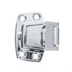 Picture of 3/4" To 1-5/8" Polished Chrome Adustable Strike For W38 Series Walk-In Cooler Door Safety Latch