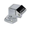 Picture of 3/4" To 1-5/8" Polished Chrome Adustable Strike For W38 Series Walk-In Cooler Door Safety Latch