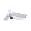 Picture of 6-1/4" L Satin Chrome Flush Offset Cam-Rise Walk-In Door Hinge