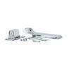 Picture of Flush Offset Polished Chrome Adjustable Cam-Rise Lift-Off Walk-In Door Hinge