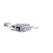 Picture of Flush Offset Polished Chrome Adjustable Cam-Rise Lift-Off Walk-In Door Hinge