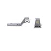 Picture of Flush Offset Polished Chrome Cam-Rise Lift-Off Walk-In Door Hinge With Short Strap