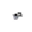 Picture of Flush Offset Satin Chrome Cam-Rise Walk-In Door Hinge With Spring Assist