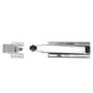 Picture of 1-1/8" Offset Polished Chrome Plated Steel Concealed Mount Hydraulic Door Closer With Hook