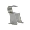 Picture of 1-1/8" Offset Satin Stainless Steel Door Closer Mounting Hook