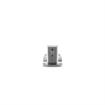 Picture of 3/4" To 1-5/8" Offset Satin Stainless Steel Heavy Duty Walk-In Cooler Door Safety Latch