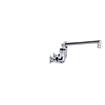 Picture of Encore® 8" OC. Brass Chrome Plated Wall Mount Faucet Ceramic Valves with 8" Swivel Cast Spout