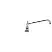 Picture of Encore 4" OC Deck Mount Faucet Ceramic Valves with 12" Swivel Spout with 4" Wrist Blade Handles