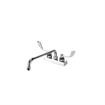 Picture of Encore 4" OC Deck Mount Faucet Ceramic Valves with 12" Swivel Spout with 4" Wrist Blade Handles