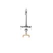 Picture of Encore® Brass Chrome Plated Double Pantry Faucet with 8" Rigid Gooseneck Spout