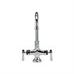 Picture of Encore® Brass Chrome Plated Double Pantry Faucet with 6-1/2" Swivel Gooseneck Spout and Ceramic Valves