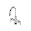 Picture of Encore® Brass Chrome Plated Double Pantry Faucet with 6-1/2" Swivel Gooseneck Spout and Ceramic Valves