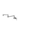 Picture of Encore® Brass Chrome Plated Single Wall Mount Faucet with 18" Swivel Spout with Pot Filler End